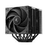 DeepCool CPU Cooler - AK620 G2 DIGITAL NYX (28 dB; max, 98,13 m3/h; 4pin csatlakozó, 6 db heatpipe, 2x12cm, PWM)