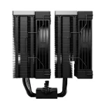 DeepCool CPU Cooler - AK620 G2 DIGITAL NYX (28 dB; max, 98,13 m3/h; 4pin csatlakozó, 6 db heatpipe, 2x12cm, PWM)