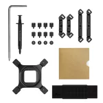 DeepCool CPU Cooler - AK620 G2 (28 dB; max, 98,13 m3/h; 4pin csatlakozó, 6 db heatpipe, 2x12cm, PWM)