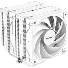   DeepCool CPU Cooler - AK620 WH (28 dB; max, 117,21 m3/h; 4pin csatlakozó, 6 db heatpipe, 2x12cm, PWM)