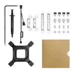 DeepCool CPU Cooler - AK620 DIGITAL PRO WH (25 dB; max, 103,45 m3/h; 4pin csatlakozó, 6 db heatpipe, 2x12cm, PWM, fehér)