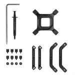 DeepCool CPU Cooler - AK700 DIGITAL NYX (28dB; max, 131,21 m3/h; 4pin csatlakozó, 7 db heatpipe, 12cm, PWM)