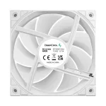 DeepCool Cooler 12cm - FD12 ARGB WH (27,6dB; max. 109,07 m3/h; 3pin csatlakozó; hydro bearing, ház hűtésre, PWM, fehér)