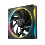 DeepCool Cooler 12cm - FL12 SE (28.67dB; max.86,20 m3/h; 12cm, 3pin csatlakozó; hydro bearing, ház hűtésre, RGB, PWM)