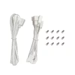 DeepCool Cooler 12cm - FL12 SE WH (3in1) (28.67dB; max.86,20 m3/h; 3x12cm, 3pin; hydro bearing, ház hűtésre, RGB, PWM)