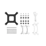 DeepCool CPU Water Cooler - LE240 WH V2 (max 31,6dB; max. 128,93 m3/h; 2x12cm, A-RGB LED, fehér)