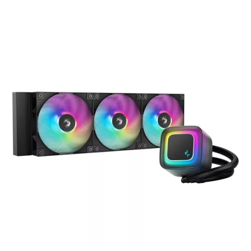 DeepCool CPU Water Cooler - LE360 V2 (max 31,6dB; max. 128,93 m3/h; 3x12cm, A-RGB LED)