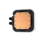 DeepCool CPU Water Cooler - LQ360 ULTRA WH ARGB (max 35.63dB; max. 124,72 m3/h; 3x12cm, LED kijelző, fehér)