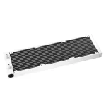 DeepCool CPU Water Cooler - LQ360 WH (max 21dB; max. 122,39 m3/h; 3x12cm, LED kijelző, fehér)
