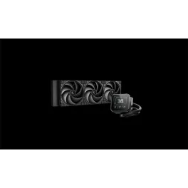   DeepCool CPU Water Cooler - SPARTACUS 360 (32,23dBmax;. 135,73 m3/h; 3x12cm, LED kijelző, fekete)