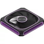 Formula Cooler 12cm - Air Fusion 1 BK (29,93dB, max. 39.11 CFM, PWM4-Pin+ARGB3-Pin, hydro bearing, ház hűtésre, ARGB)