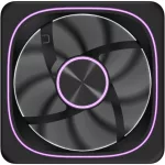 Formula Cooler 12cm - Air Fusion 1 BK (29,93dB, max. 39.11 CFM, PWM4-Pin+ARGB3-Pin, hydro bearing, ház hűtésre, ARGB)