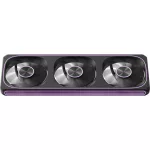 Formula Cooler 12cm -  3db Air Fusion 3 BK (37,93dB,max.39,64 CFM, PWM4-Pin+ARGB3-Pin, hydro bearing, ház hűtésre, ARGB)