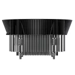 ID-Cooling CPU Cooler - DK-07A (25,6dB; max. 104,48 m3/h; 3pin csatlakozó, 12cm)