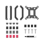 ID-Cooling CPU Cooler - FROZN A410 ARGB (29.9dB; max. 132,54 m3/h; 4pin, 4 db heatpipe, 12cm, A-RGB, PWM)