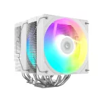 ID-Cooling CPU Cooler - FROZN A620 PRO SE ARGB WH (27,2dB; max 98,54 m3/h; 4Pin csatlakozó, 6 db heatpipe, 2x12cm, PWM)