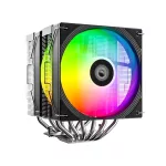 ID-Cooling CPU Cooler - FROZN A620 PRO SE ARGB (27,2dB; max 98,54 m3/h; 4Pin csatlakozó, 6 db heatpipe, 2x12cm, PWM)