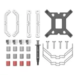 ID-Cooling CPU Cooler - FROZN A410 SE ARGB (27,2dB; max. 98,54 m3/h; 4pin csatlakozó, 4 db heatpipe, 12cm, PWM)