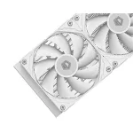 ID-Cooling CPU Water Cooler - FX240 PRO WHITE (25dB; max. 140,16 m3/h; 2x12cm, fehér)