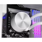 ID-Cooling CPU Water Cooler - FX240 PRO WHITE (25dB; max. 140,16 m3/h; 2x12cm, fehér)