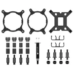 ID-Cooling CPU Water Cooler - FX240 PRO (25dB; max. 140,16 m3/h; 2x12cm, fekete)