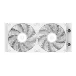 ID-Cooling CPU Water Cooler - FX240 INF WHITE (27.2dB; max. 98,54 m3/h; 2x12cm, A-RGB, fehér)