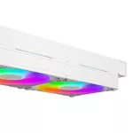 ID-Cooling CPU Water Cooler - FX240 INF WHITE (27.2dB; max. 98,54 m3/h; 2x12cm, A-RGB, fehér)