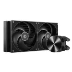 ID-Cooling CPU Water Cooler - FX280 PRO SE (24.9dB; max. 122,66 m3/h; 2x14cm, fekete)