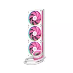 ID-Cooling CPU Water Cooler - FX360 INF PINK (29.9dB; max.132,52 m3/h; 3x12cm, A-RGB, rózsaszín)