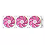 ID-Cooling CPU Water Cooler - FX360 INF PINK (29.9dB; max.132,52 m3/h; 3x12cm, A-RGB, rózsaszín)