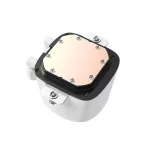 ID-Cooling CPU Water Cooler - FX360 LCD PE WHITE (34.3dB; max.150,78 m3/h; 3x12cm, fehér)