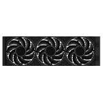 ID-Cooling CPU Water Cooler - FX360 LCD PE (34.3dB; max.150,78 m3/h; 3x12cm, fekete)