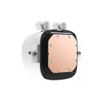 ID-Cooling CPU Water Cooler - FX360 LCD WHITE (27.2dB; max.98,54 m3/h; 3x12cm, A-RGB, fehér)