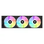 ID-Cooling CPU Water Cooler - FX360 LCD (27.2dB; max.98,54 m3/h; 3x12cm, A-RGB, fekete)