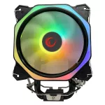 Rampage CPU Cooler - OCTAGON C50 (max 40dB, 96,84 m3/h, 4 pin csatlakozó, 12cm, A-RGB, LED)