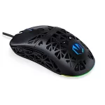 Endorfy Egér - LIV (Honeycomb, 8000 DPI, ARGB, PixArt PAW3311, optikai, 1,8m, fekete)