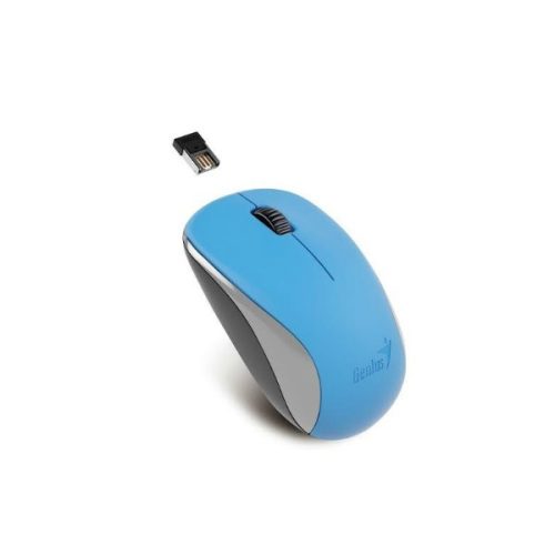 Genius Egér - NX-7000 (Vezeték nélküli, USB, 3 gomb, 1200 DPI, BlueEye, kék)