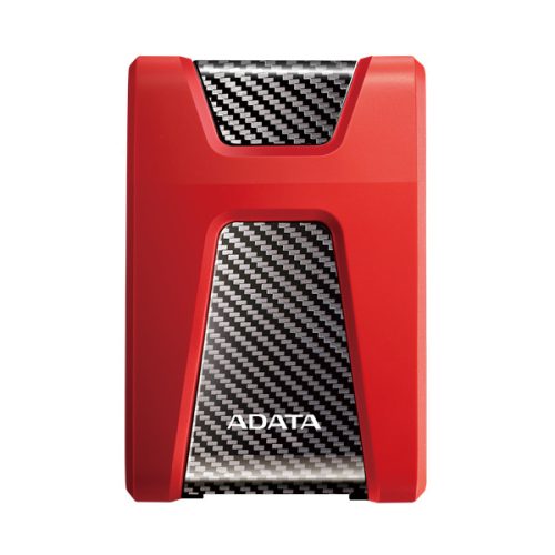 ADATA Külső HDD 2.5" - 1TB HD650 (USB3.1, Ütésálló, LED, Piros)