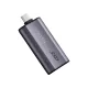 ADATA Külső SSD 1TB - SC750 (USB 3.2 Gen.2, R/W: 1050/1000 MB/s, USB Stick, ezüst)