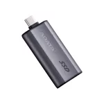 ADATA Külső SSD 500GB - SC750 (USB 3.2 Gen.2, R/W: 1050/1000 MB/s, USB Stick, ezüst)