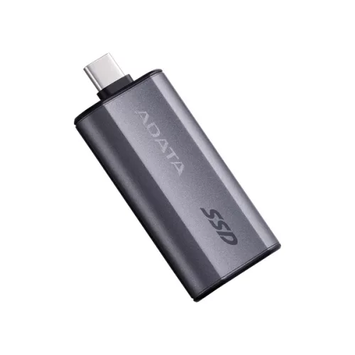 ADATA Külső SSD 500GB - SC750 (USB 3.2 Gen.2, R/W: 1050/1000 MB/s, USB Stick, ezüst)