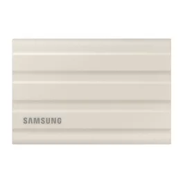   Samsung Külső SSD 1TB - MU-PE1T0K/EU (T7 Shield external, beige, USB 3.2, 1TB)
