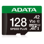 ADATA MicroSD kártya - 128GB microSDXC UHS-I U3 Class10 A2 V30 (R/W: 180/160 MB/s) + adapter