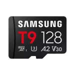 Samsung Memóriakártya - MB-MH128TB/WW (T9, 128GB, microSDXC, UHS-I, U3, V30, A2, R200/W130, USB kártyaolvasó)