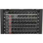 Equip Hálózati Elosztó - 333318 (Schuko, 12x C13, Rack 1U, 1,8m kábel, fekete)