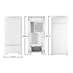 Be Quiet! Számítógépház - Dark Base Pro 901 (EATX, fehér)