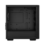 DeepCool Számítógépház - CC360 ARGB (fekete, ablakos, 3x12cm ventilátor, Mini-ITX / Micro-ATX, 1xUSB3.0, 1xUSB2.0)