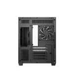 DeepCool Számítógépház - CG330 3F (fekete, ablakos, 3x12cm A-RGB, BTF, mATX, 2xUSB3.0, 1xUSB2.0)