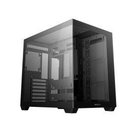   DeepCool Számítógépház - CG530 (fekete, ablakos, venti nélkül, BTF, ATX, 2xUSB3.0, 1xUSB2.0)