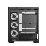 DeepCool Számítógépház - CG580 4F (fekete, ablakos, 4x12cm A-RGB, BTF, ATX, 2xUSB3.0, 1xUSB2.0)